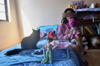 Gael disfruta de jugar videojuegos, en especial Pokémon y Mario Bros. | Haarón Álvarez