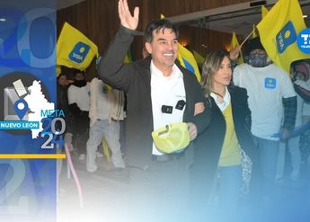 Pato Zambrano se registra como precandidato a la alcaldía de Monterrey. | Especial