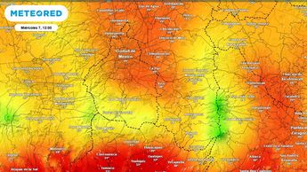 Mapa de temperatura en CdMx el 7 de mayo | Meteored