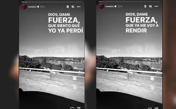 Armando Martínez compartió una historia con parte de la canción 'Colapso' de Kevin Kaarl / Instagram @mandoo
