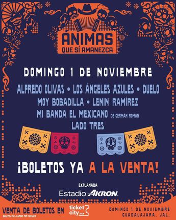 Anuncio del Festival de Día de Muertos en Guadalajara. | Festival Ánimas