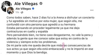 Alejandra Villegas, esposa de Brincos Dieras