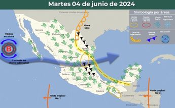Segunda onda tropical 2024