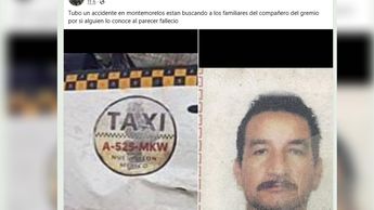 Accidente en la Carretera Nacional