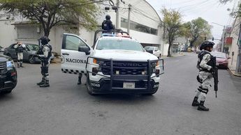 Elementos de la Guardia Nacional hicieron presencia en el sitio de los hechos. | Agustín Martínez