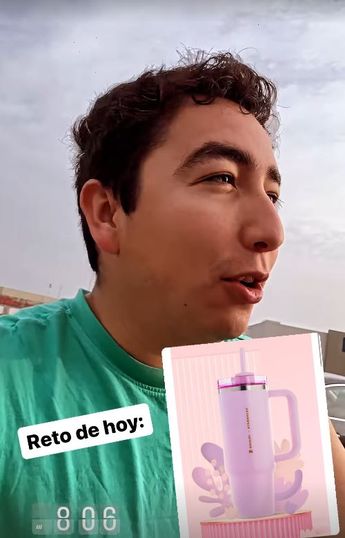 Irving Tomato reveló que madrugó para ir a Starbucks en busca del termo Stanley. | Especial
