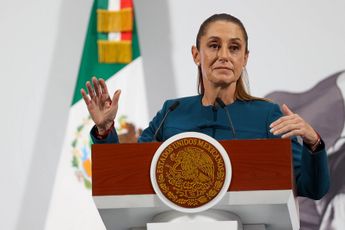 La presidenta de México, Claudia Sheinbaum, dirigiendo la conferencia matutina del pueblo desde Palacio Nacional / Agencia Cuartoscuro