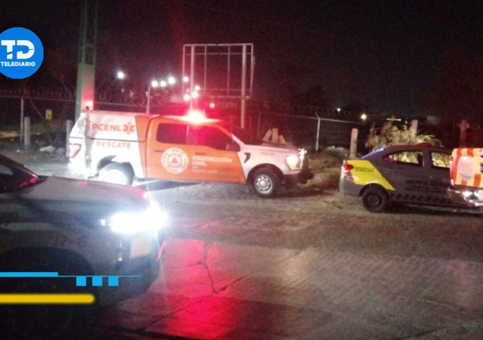 Muere hombre tras ser atropellado por el tren en Santa Catarina. | Cortesía
