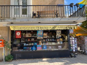 Fachada de la librería Boekhandel Jimmink BV en Ámsterdam, Países Bajos. | Carlos Ortega
