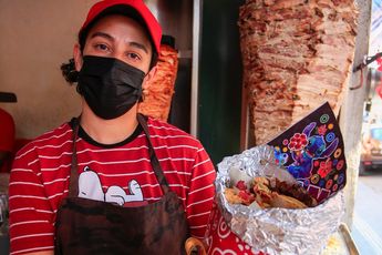 Kony Aguayo es la creadora del ramo de tacos árabes | Andrés Lobato
