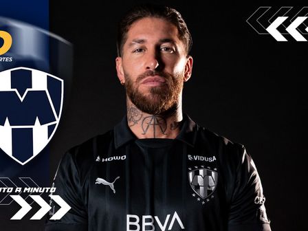 Sergio Ramos fue anunciado el jueves como jugador de Rayados