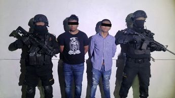 Osmar “N” fue capturado mientras era acompañado por Elías “N” de 23 años. | Cortesía