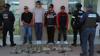 Los detenidos fueron puestos a disposición de las autoridades mexiquenses | Especial