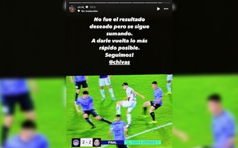 'Chicharito' Hernández habló de resultado entre Mazatlán y Chivas en redes sociales / Captura