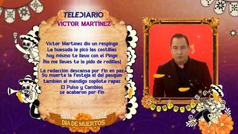 Calaverita de Víctor Martínez
