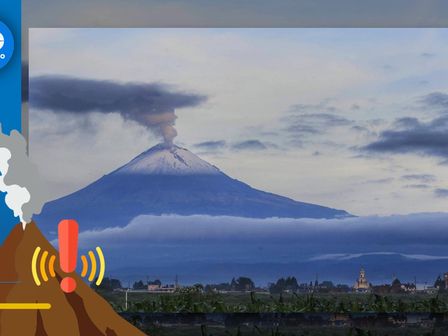 Actividad del Popocatépetl 18 de julio de 2024 / Andrés Lobato