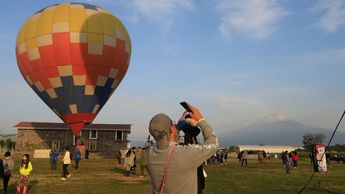 Atlixco alberga eventos como festival del globo, Valle de Catrinas y el Huey Atlixcáyotl / Agencia Cuartoscuro