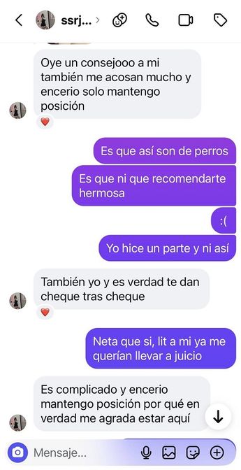 Conversación de Stephany con una amiga sobre los presuntos abusos en la Guardia Nacional de Acapulco / Especial