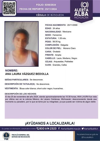 Alerta Alba de Ana Laura