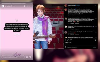 Diego Schoening y Flans publicaron sus condolencias por la muerte de Amparo Rubín / Instagram
