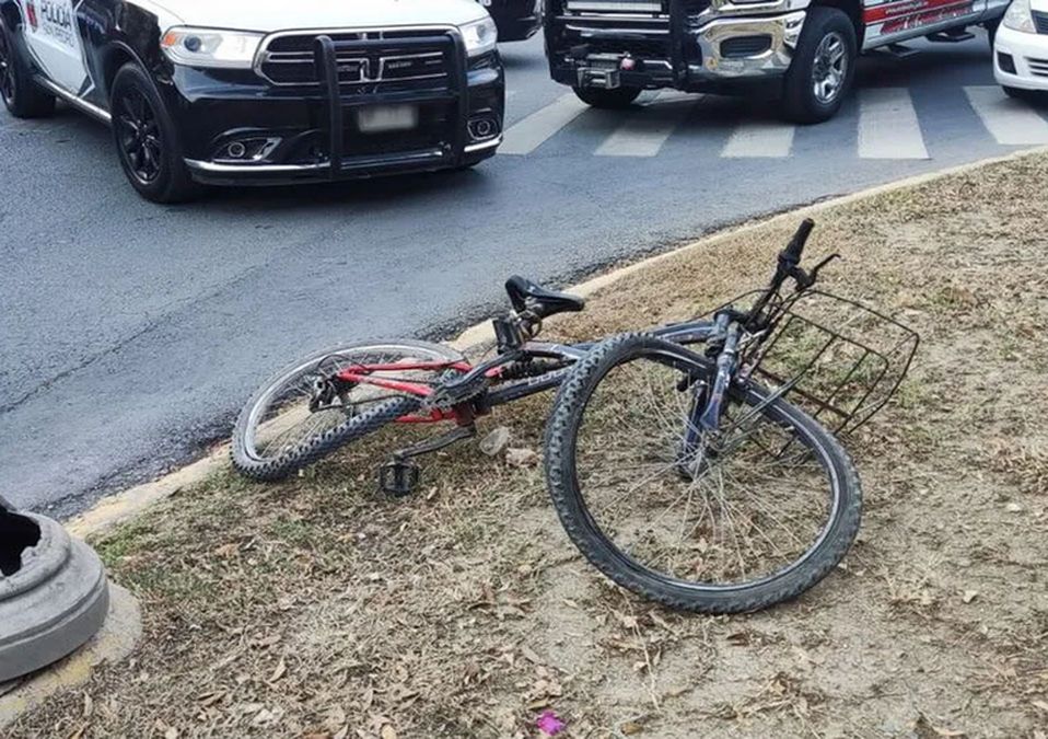 Atropellan a ciclista en San Pedro
