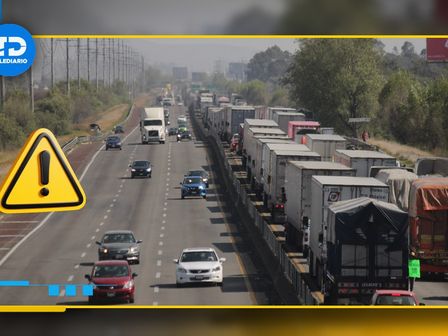 En la Autopista México-Puebla circulan miles de conductores al día / Es Imagen