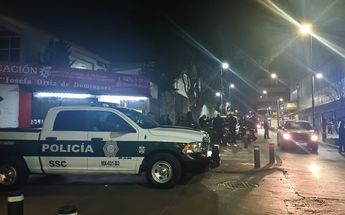 El incidente se registró en la calle de Mina casi esquina Riva Palacio /Enrique Luna