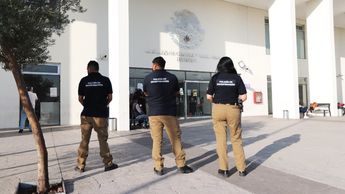 Elementos de la policía de investigación a las afueras de Puente Grande. | Gobierno de Jalisco
