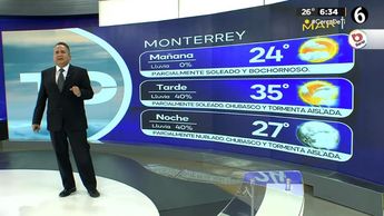 Clima Monterrey martes 9  julio