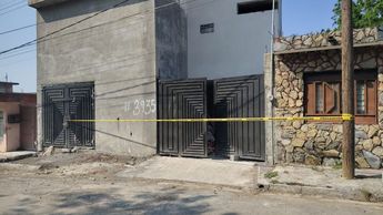 Construcción en la colonia Lucio Blanco en Guadalupe donde murió el albañil. | Cortesía