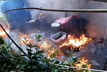 Incendio carne asada