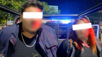 Los menores circulaban en motocicleta al momento de ser detenidos | Secretaría de Seguridad Jalisco