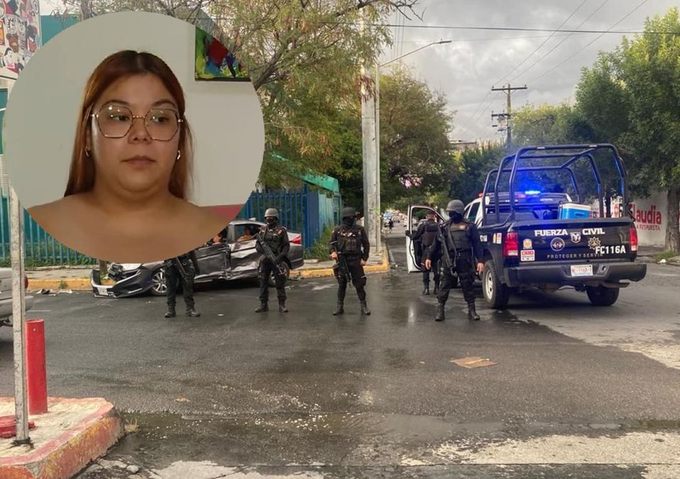 Accidente entre patrulla de Fuerza Civil y vehículo en colonia Independencia | Especial