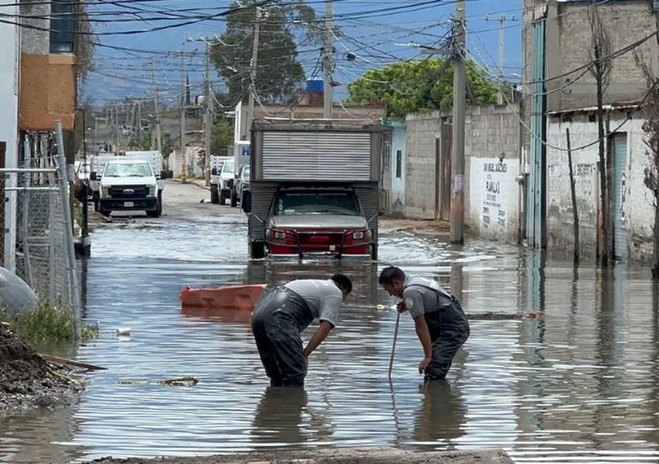 El punto más alto de la inundación superó el metro y medio de altura / Zuleyma García