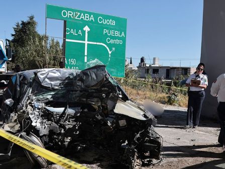 La autopista México-Puebla suele registrar accidentes en varios puntos de la vialidad / Ulises Raziel Juárez Guarneros / Es Imagen