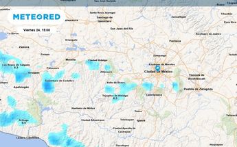Probabilidad de lluvia en CdMx HOY 24 de octubre. | Meteored