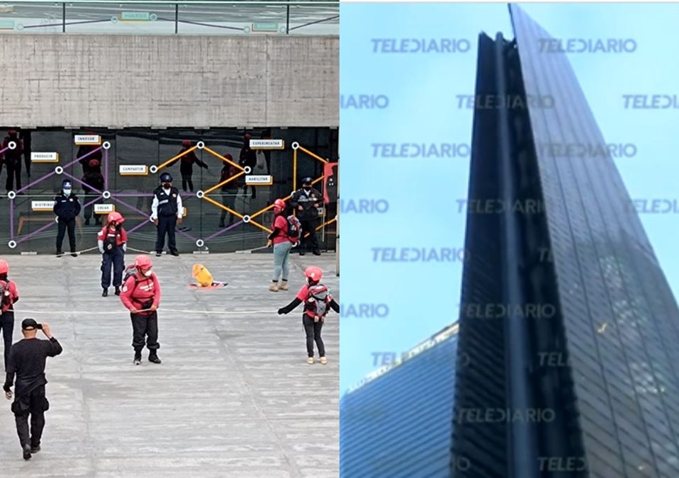 Escalan Estela de Luz en CdMx / César Velázquez