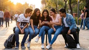 La Generación del Cruce surge de la combinación de una sociedad virtual ilimitada con realidades limitantes. | Gemini IA