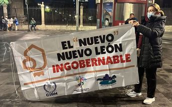 Manifestación por el gobierno de Nuevo León / Ramón Ramírez