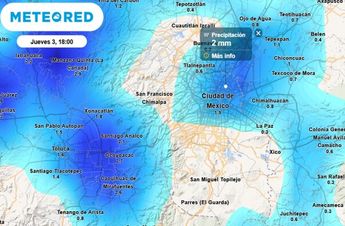 En la tarde del jueves las rachas de viento serán del noroeste hasta 20 kilómetros por hora / Meteored
