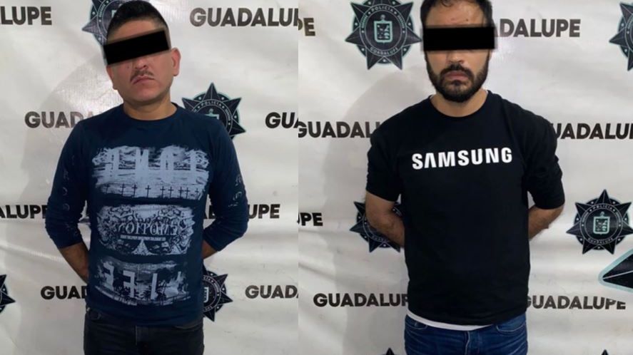 Dos hombres detenidos por intento de robo a tienda departamental. | Cortesía