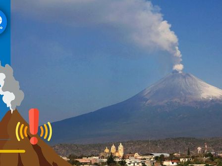 Actividad del Popocatépetl 16 de agosto de 2024 / Andrés Lobato