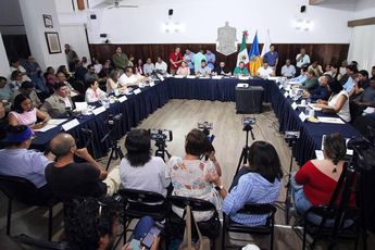 Rueda de prensa donde se comunicó el cambio en la recolección de basura. | Gobierno de Puerto Vallarta