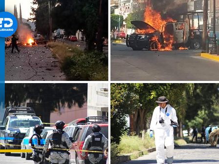 Las autoridades permanecen en alerta máxima mientras se investigan las explosiones en Guanajuato | ESPECIAL