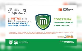 Te explicamos en qué consiste el seguro del Metro de la Ciudad de México / STC.