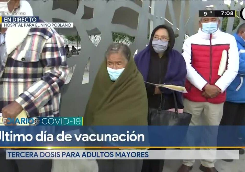 Jornada de vacunación en Puebla