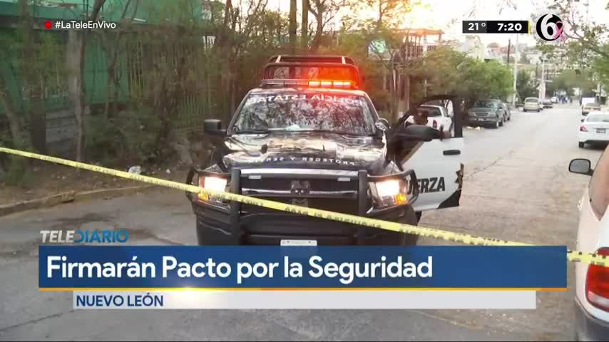 Firmarán Pacto por la Seguridad en Nuevo León este domingo 