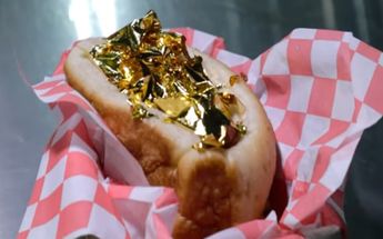 ¡De lujo! Crean Hot Dog con oro comestible en Sonora