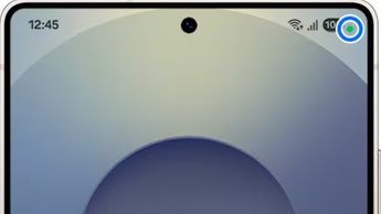 El punto verde forma parte del semáforo de Android
