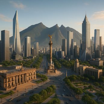 Monterrey si fuera capital de México